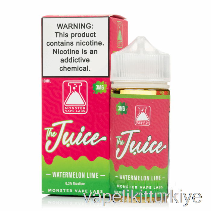 Vape Elektronik Sigara Karpuz Limonu - Meyve Suyu - 100ml 0mg